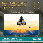 Saber Guild Virtual Kids Lightsaber Training